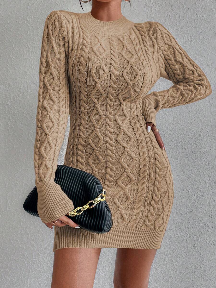 Robe en Maille Dos Nu - Robe Pull
