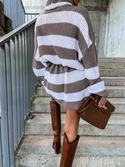 Robe en Maille Oversize - Robe Pull