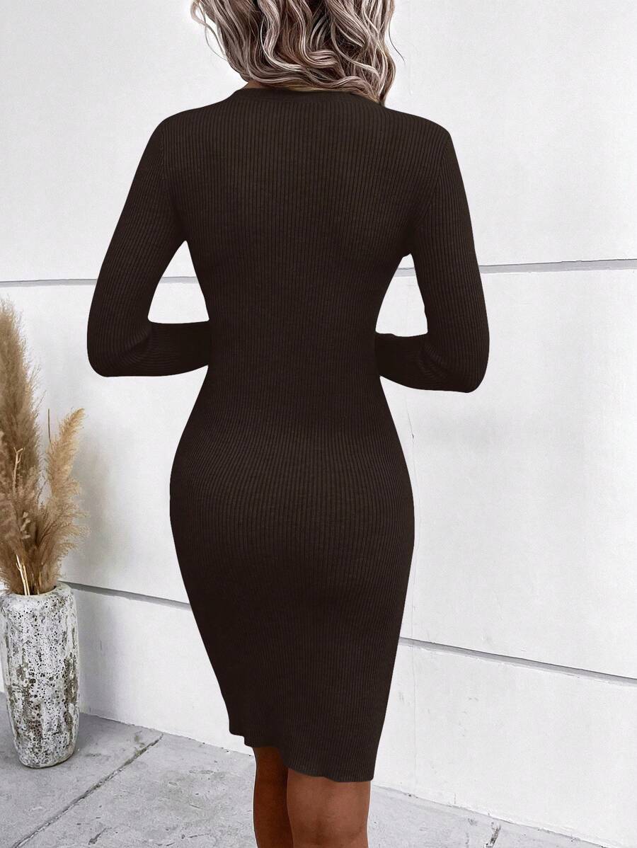 Robe Pull Col Rond - Robe Pull