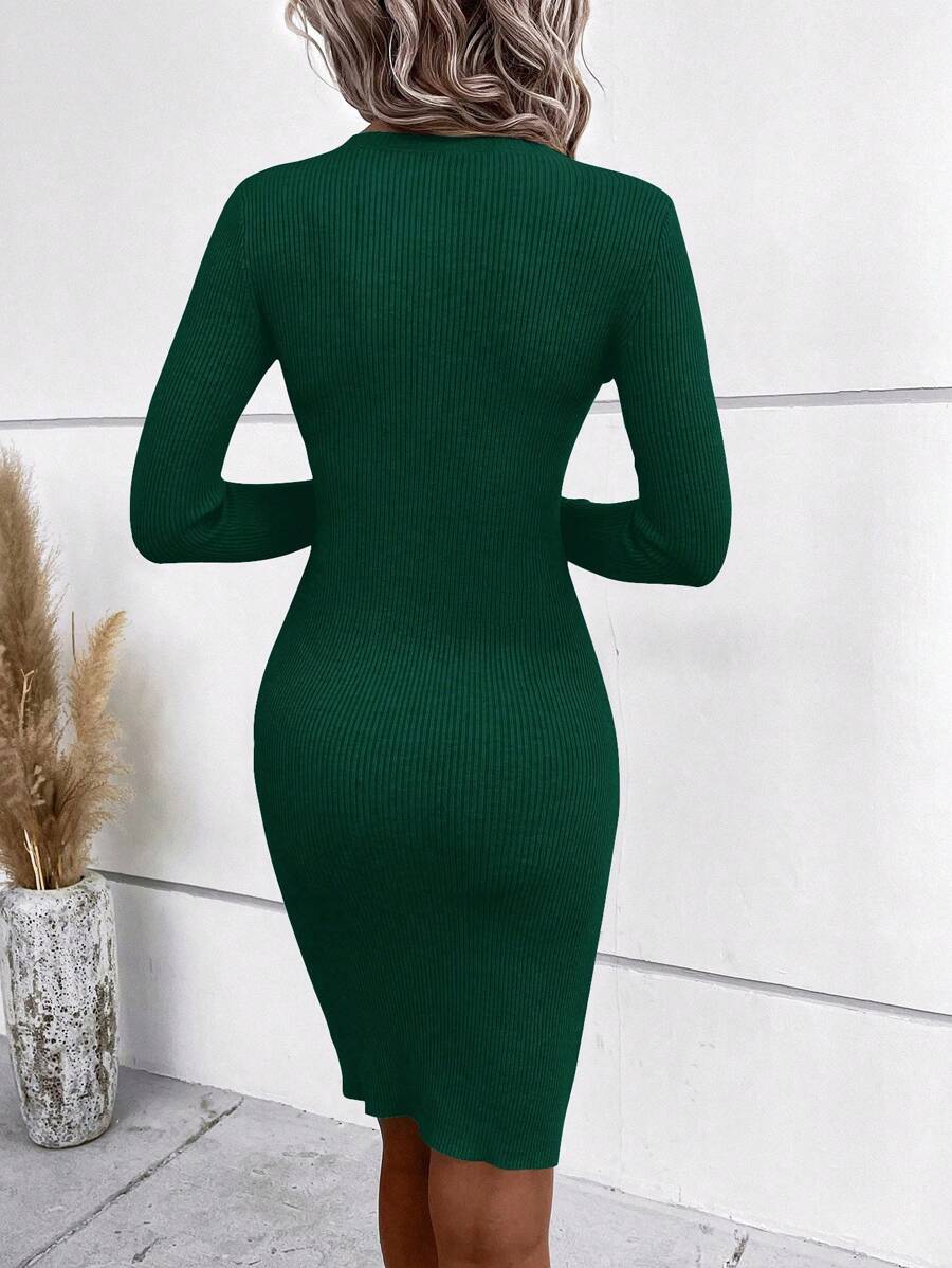 Robe Pull Col Rond - Robe Pull