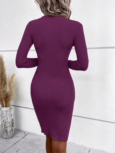 Robe Pull Col Rond - Robe Pull