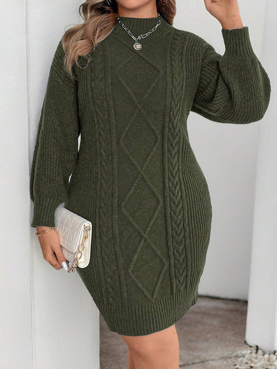 Robe en Maille Grande Taille - Robe Pull