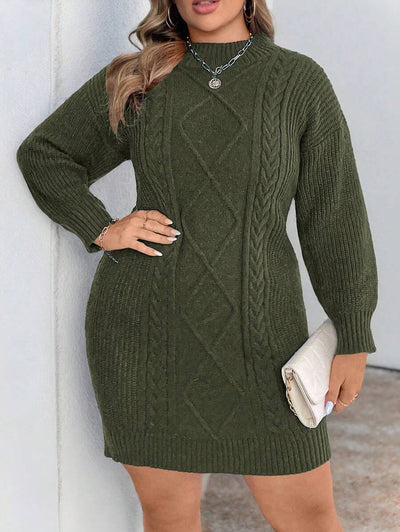 Robe en Maille Grande Taille - Robe Pull