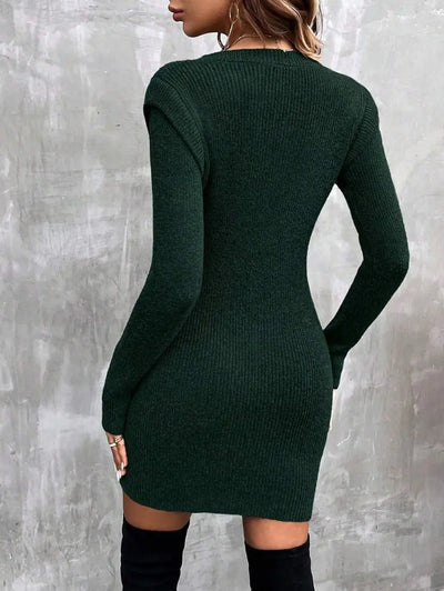 Robe Pull Col V - Robe Pull