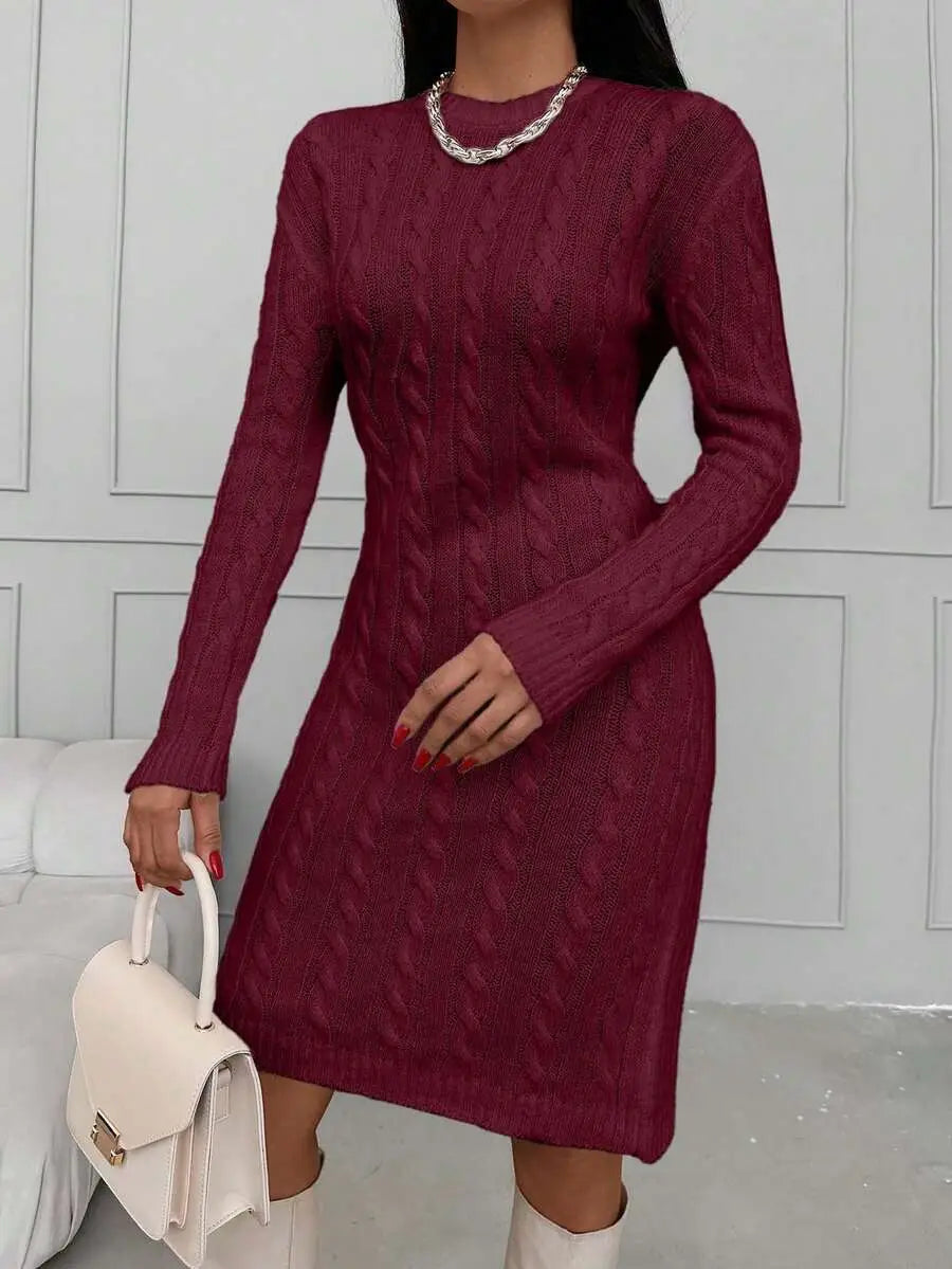 Robe Pull Droite - Robe Pull