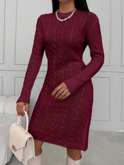Robe Pull Droite - Robe Pull