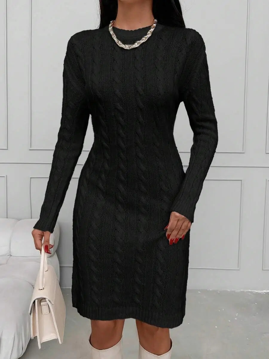 Robe Pull Droite - Robe Pull