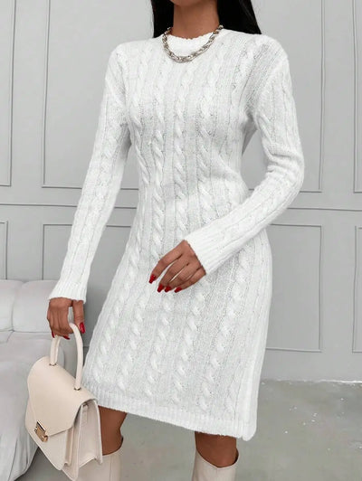 Robe Pull Droite - Robe Pull