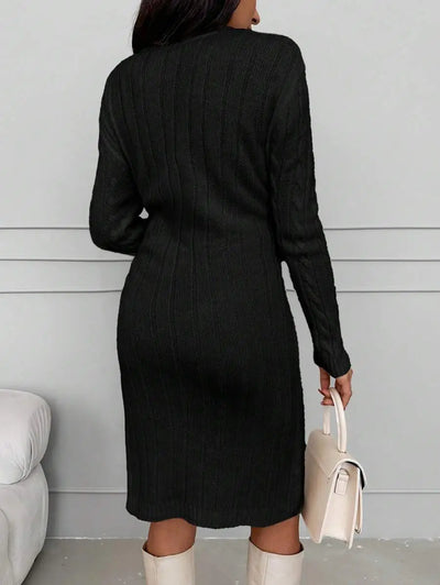 Robe Pull Droite - Robe Pull