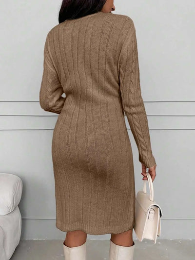Robe Pull Droite - Robe Pull