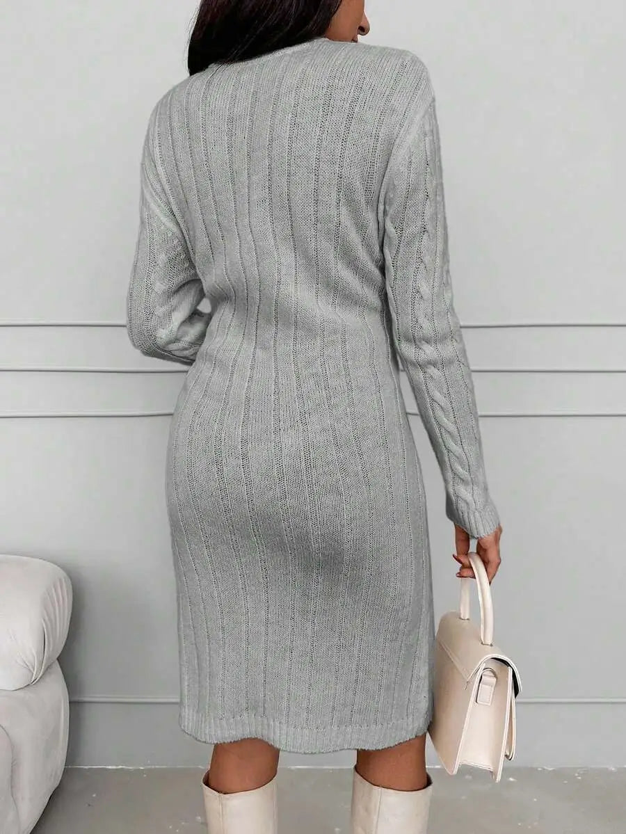 Robe Pull Droite - Robe Pull