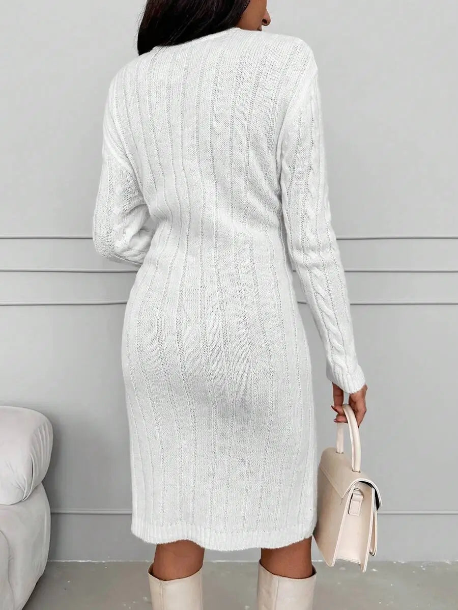 Robe Pull Droite - Robe Pull