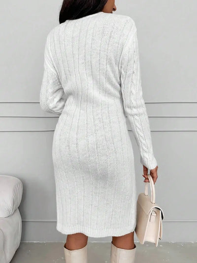 Robe Pull Droite - Robe Pull