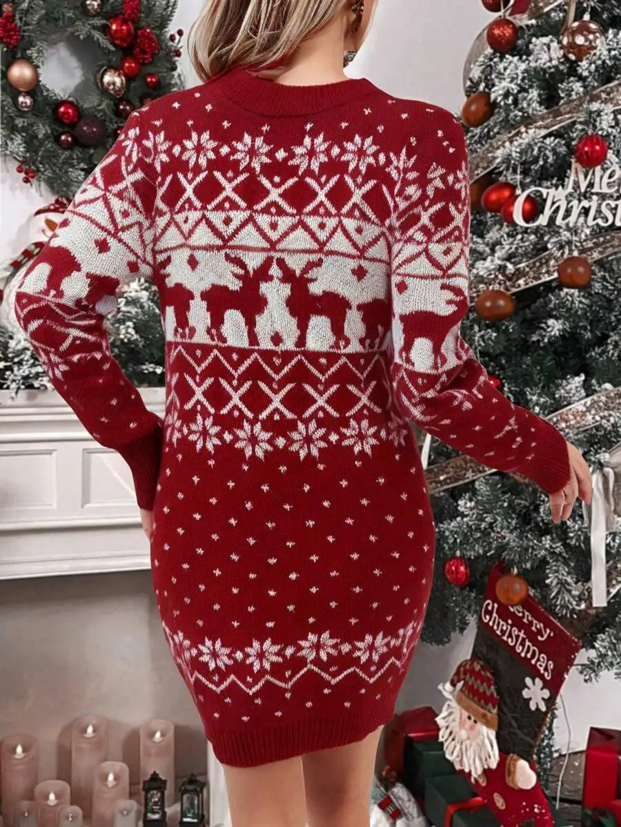 Robe Pull Noël - Robe Pull