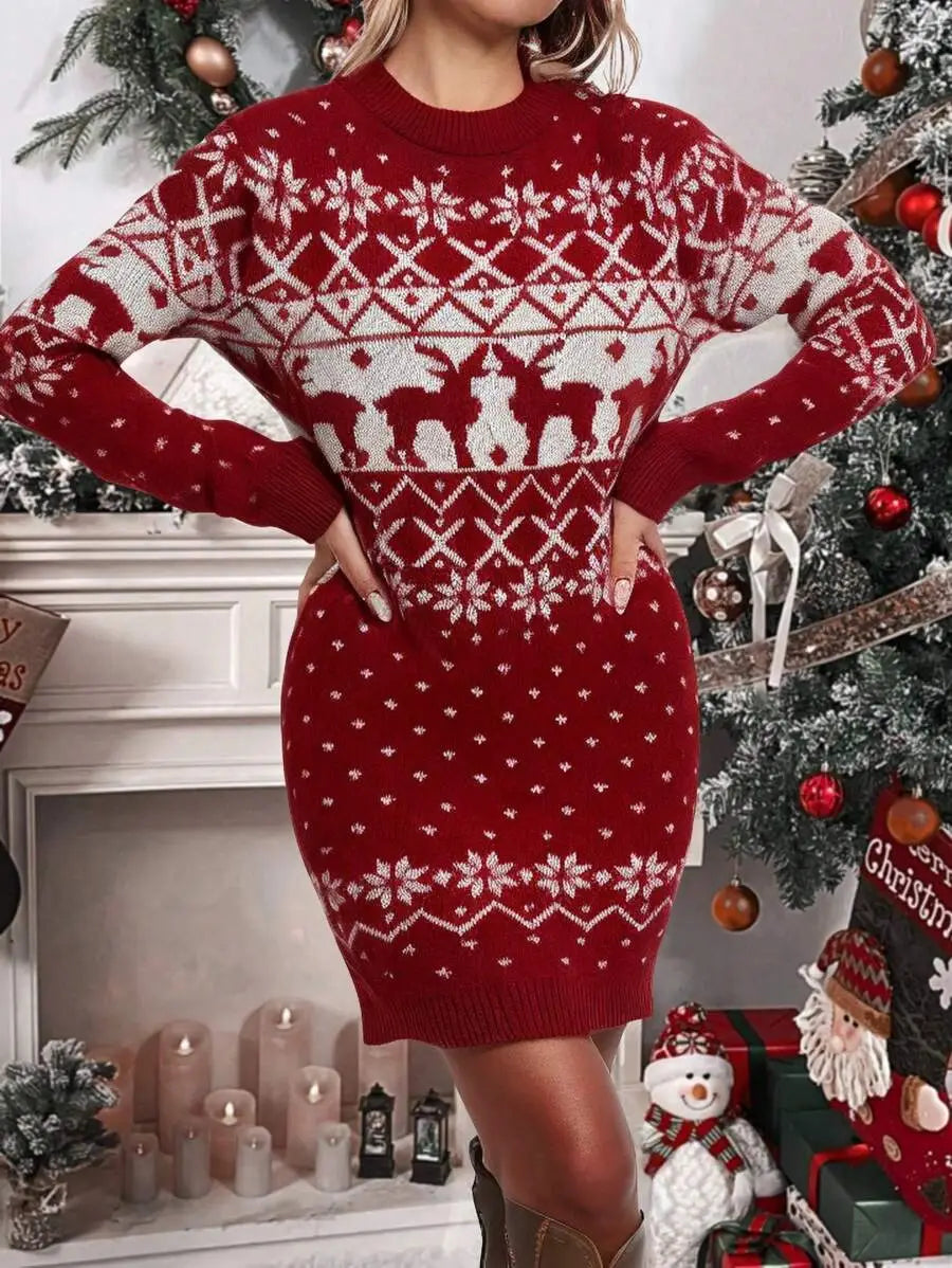 Robe Pull Noël - Robe Pull